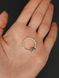 Кольцо из натурального жемчуга и гематита 100388 фото 2