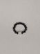 Кольцо из гематита рондель и белого агата 100275 фото 1