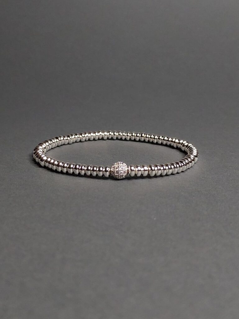 Браслет з гематиту та фурнітури MILANO LUX