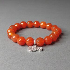 Браслет із сердоліка та фурнітури MILANO LUX