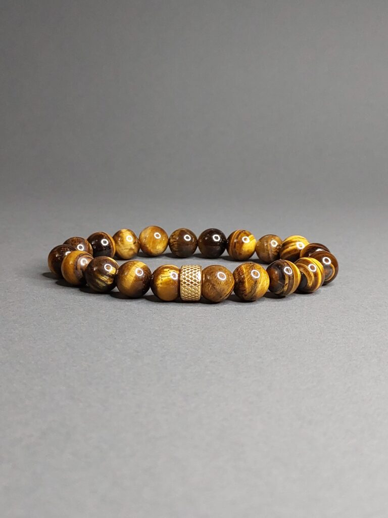 Браслет з натурального тигрового ока