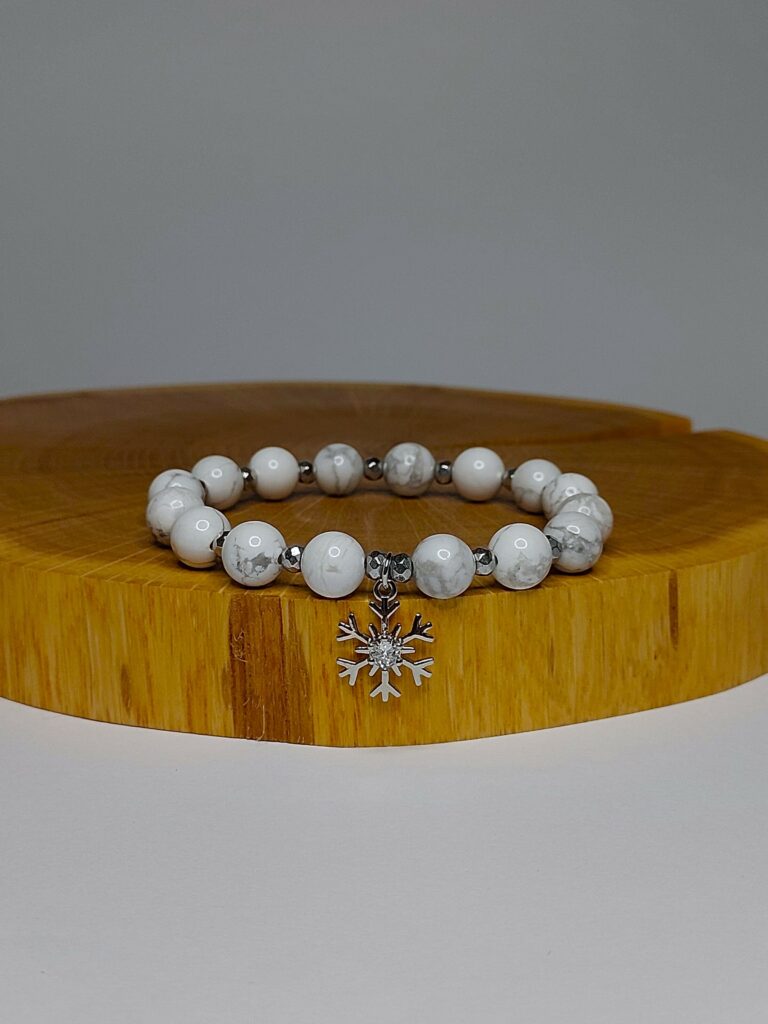 Браслет із кахолонгу і гематиту та фурнітури MILANO LUX