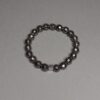 Браслет з натурального гранованого гематиту