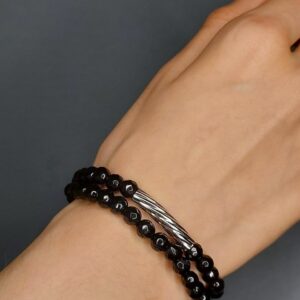 сет из черного агата